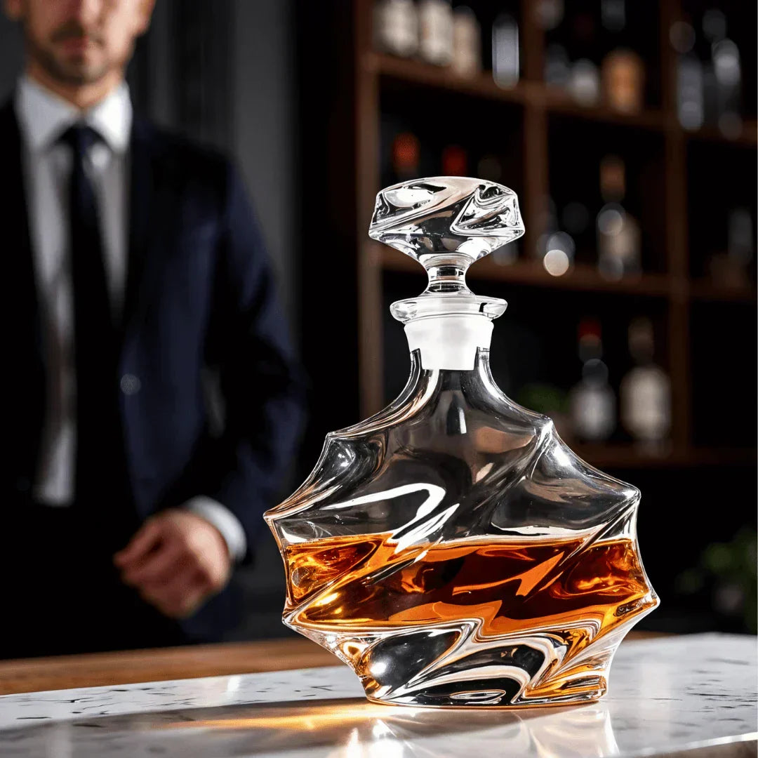 Storm Japanese Crystal Decanter